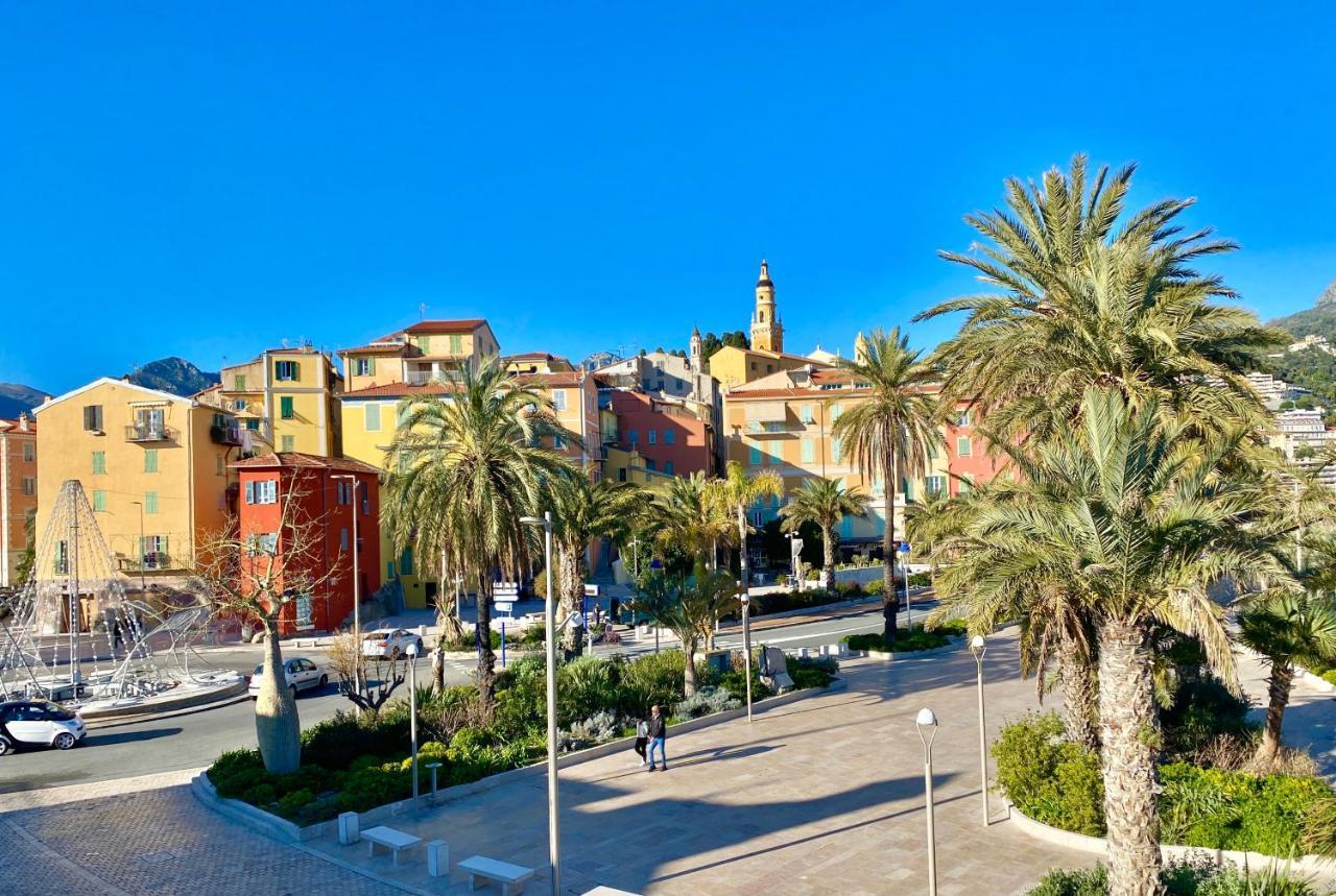 Ferienwohnung Les Glycines Menton Exterior foto