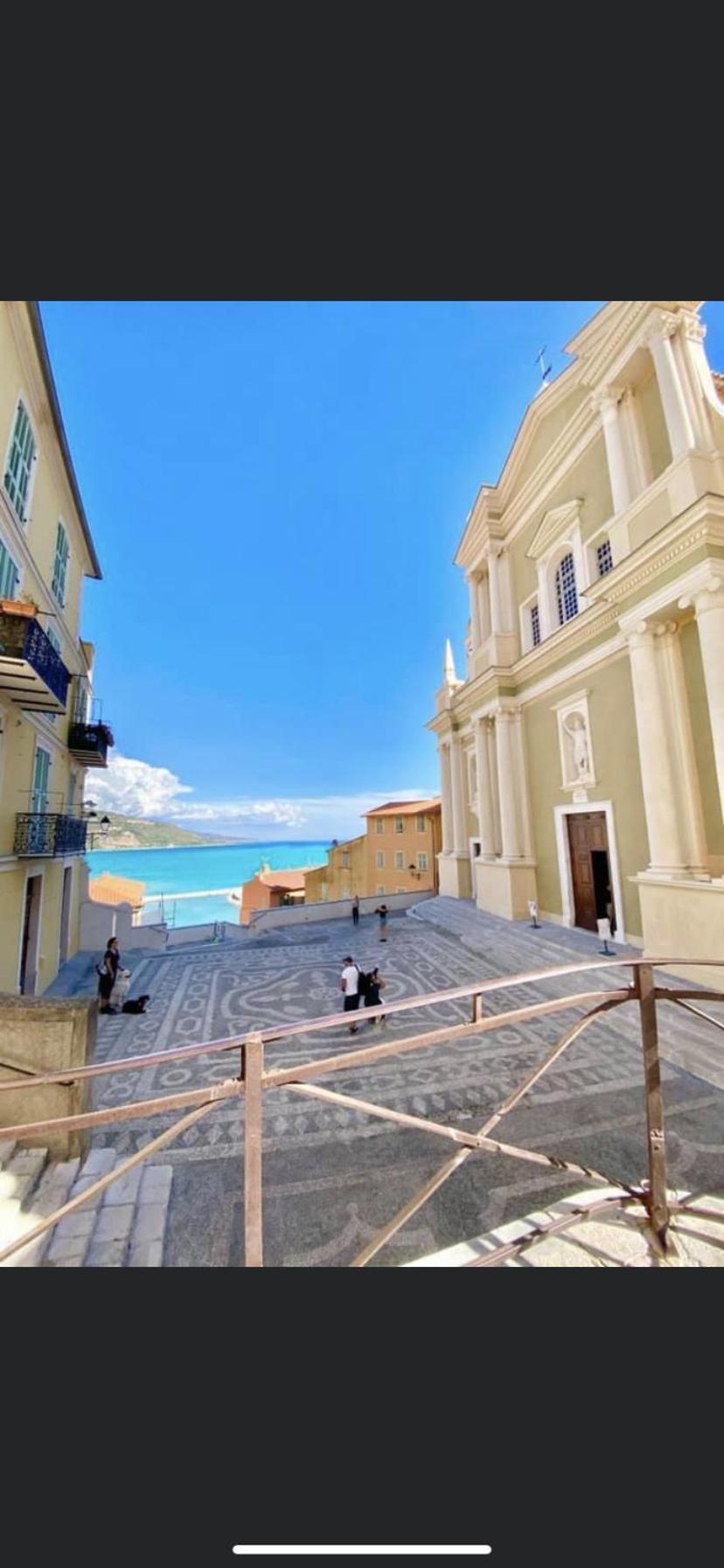 Ferienwohnung Les Glycines Menton Exterior foto