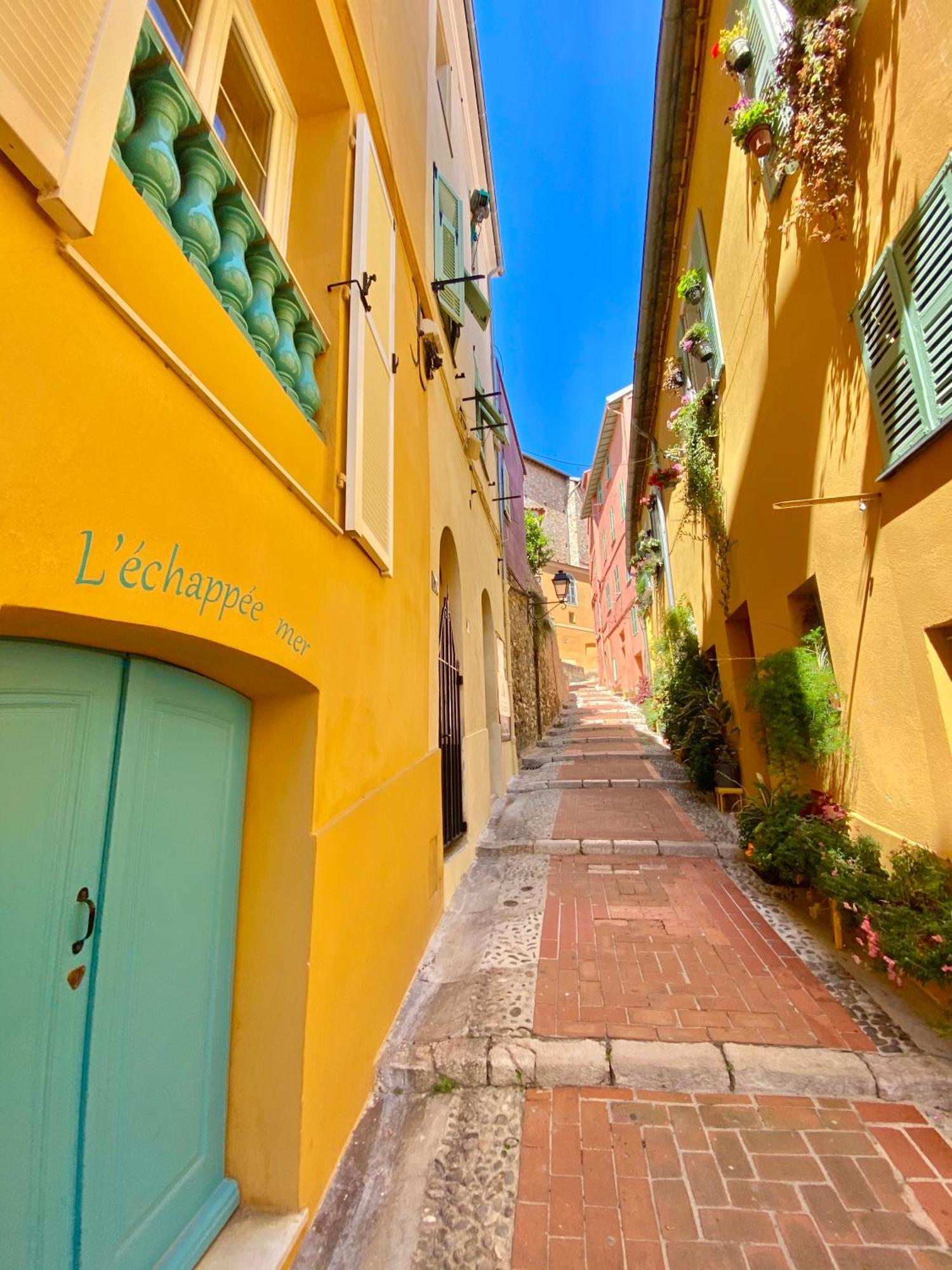 Ferienwohnung Les Glycines Menton Exterior foto