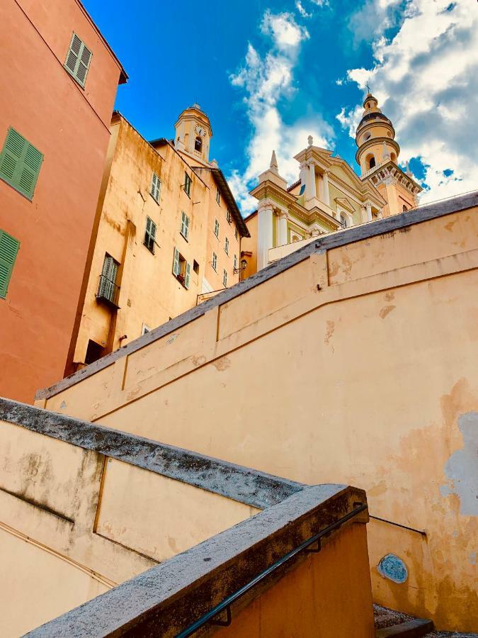 Ferienwohnung Les Glycines Menton Exterior foto