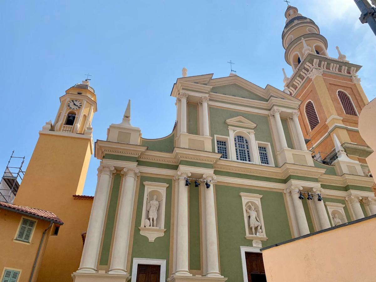 Ferienwohnung Les Glycines Menton Exterior foto