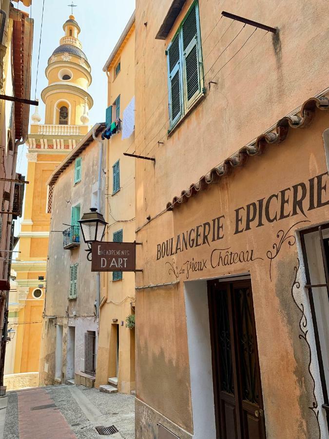 Ferienwohnung Les Glycines Menton Exterior foto
