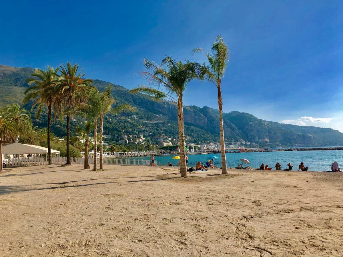 Ferienwohnung Les Glycines Menton Exterior foto
